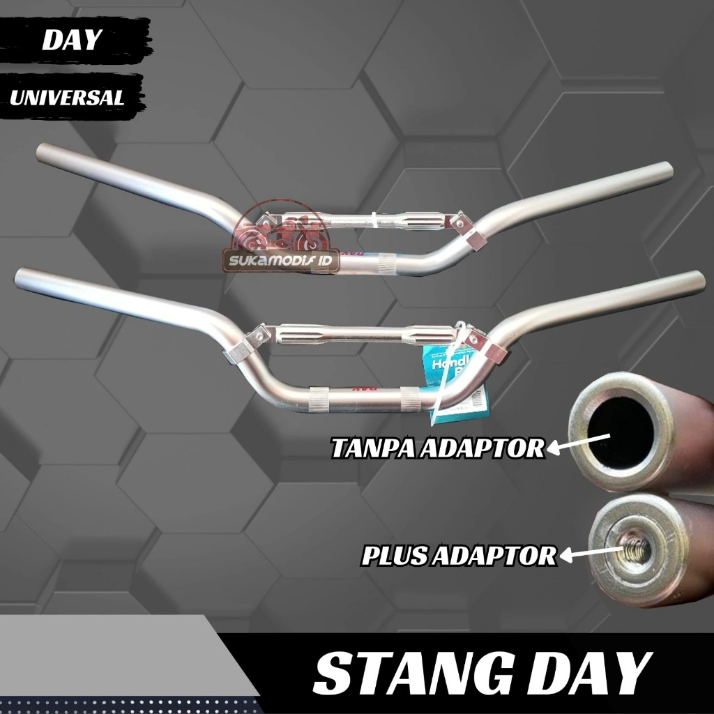 Stang Race Day Set Stabilizer Palang Stang Chrome Black Stir Day Race Universal race