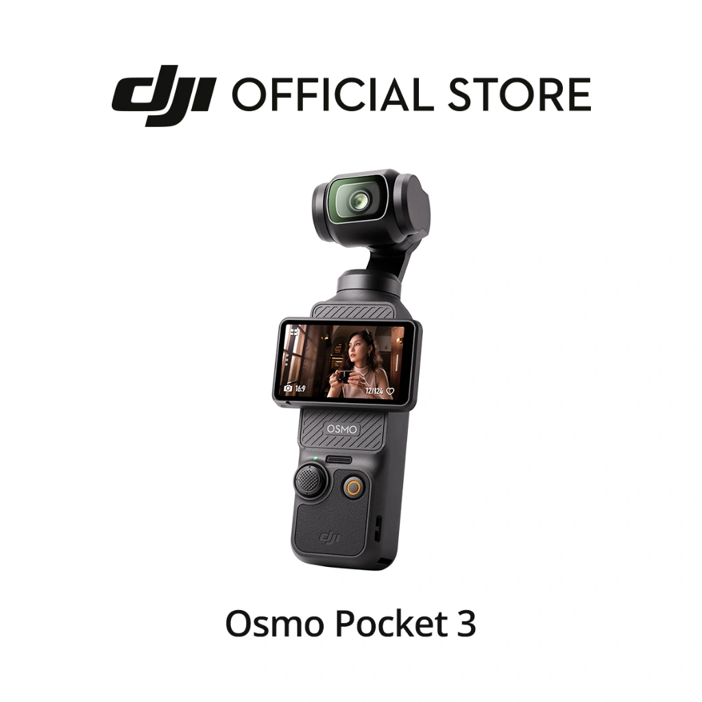 DJI Osmo Pocket 3 - Pocket Gimbal Camera | 1-Inch CMOS & 4K/120fps | 10-Bit D-Log M & HLG