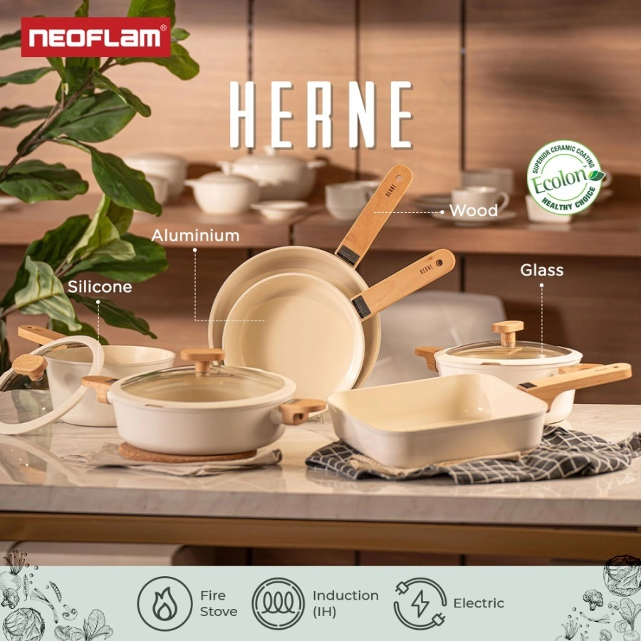 Neoflam Herne / Wajan Panci Penggorengan Anti Lengket