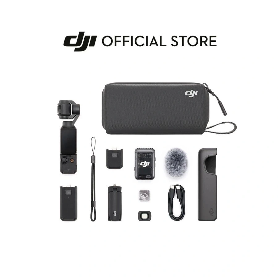 DJI Osmo Pocket 3 Creator Combo Pocket Gimbal Camera - Garansi Resmi TAM 1 Tahun