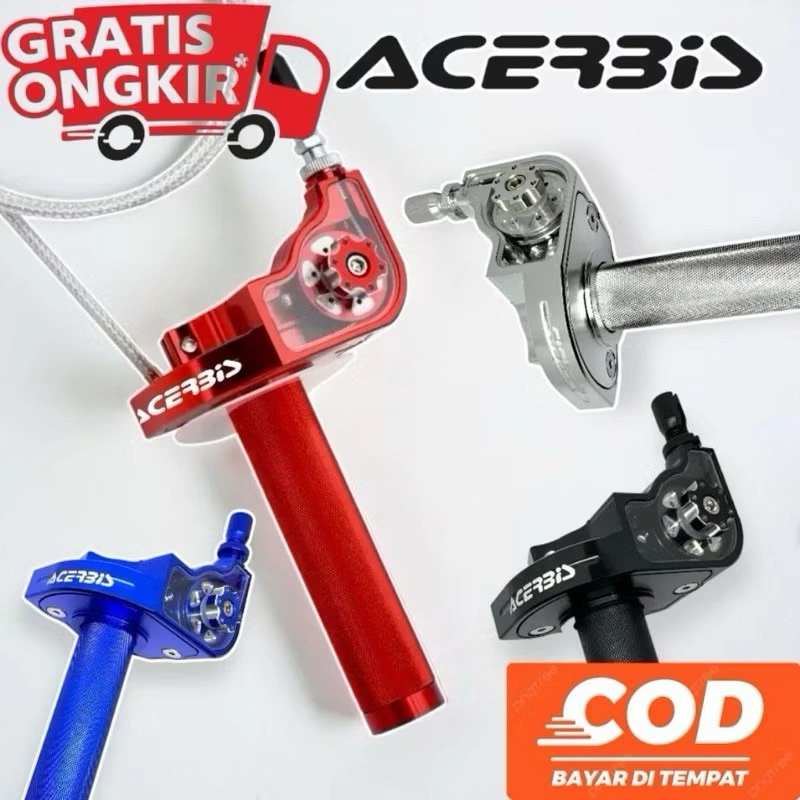 gas spontan acerbis v2 full cnc gaspontan roller v2 acerbis racing original