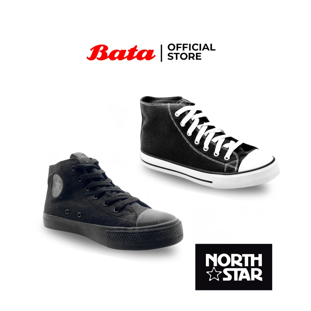 [SneakerFest] NORTH STAR - ROVER HI-TOP "Anti Bacterial" Sepatu Sneakers Sekolah Kanvas Kasual Pria / Wanita