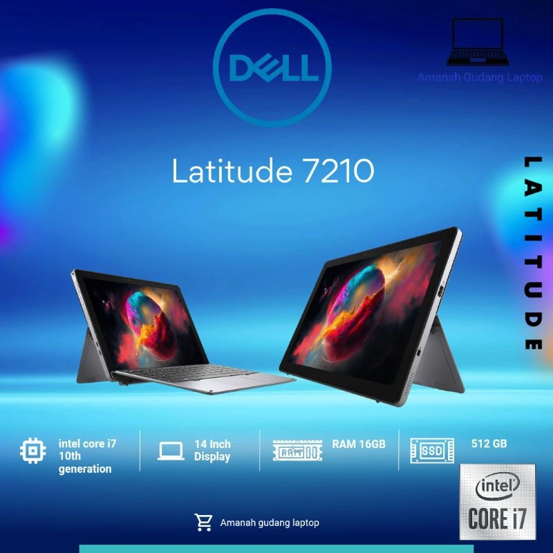 Laptop Dell Latitude All varian core i5/i7 Gen 8/10/11 NoTS/Touchscreen Ram 16GB SSD 1TB mulus original