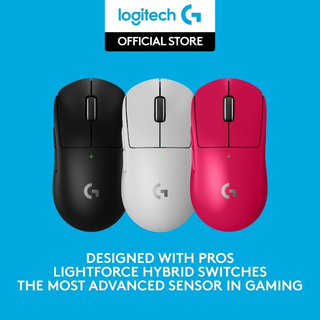 Logitech G PRO X SUPERLIGHT 2 Mouse Gaming Wireless E-Sports