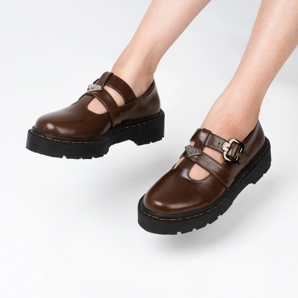 CEKHAS - Zudith Brown Shoes Wanita JAKARTA Series