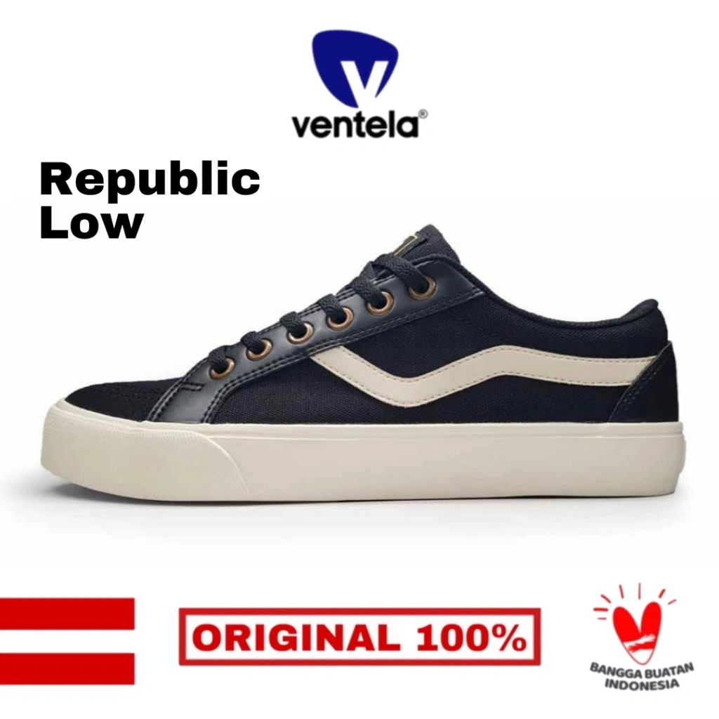 Ventela Republic Low Black Natural