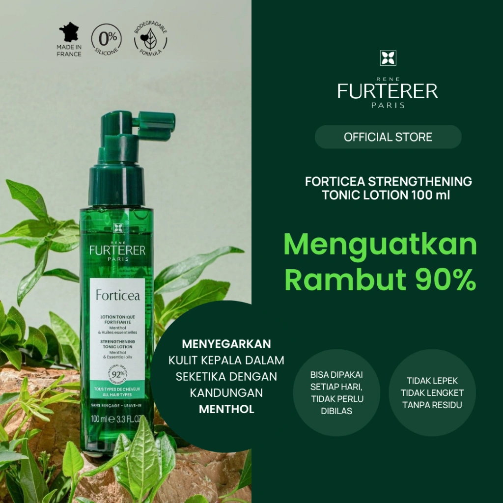 Forticea Lotion Hair Tonic Untuk Cegah Rambut Rontok - 100 ml