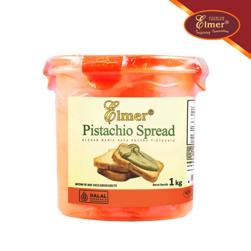 ELMER SPREAD PISTACHIO 1KG DAN 200GR | Olesan Pistachio
