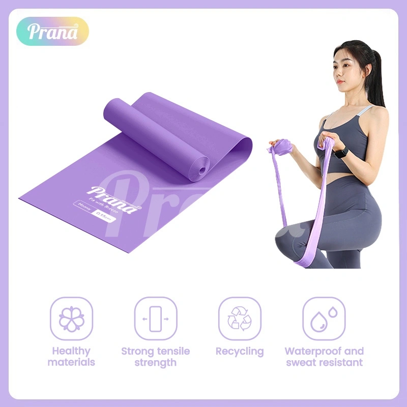 PRANA Tali Latihan Yoga TPE Dengan Kelembutan Latihan Pita Regangan Resisten PN-FBB5093 - PN-FBB5095