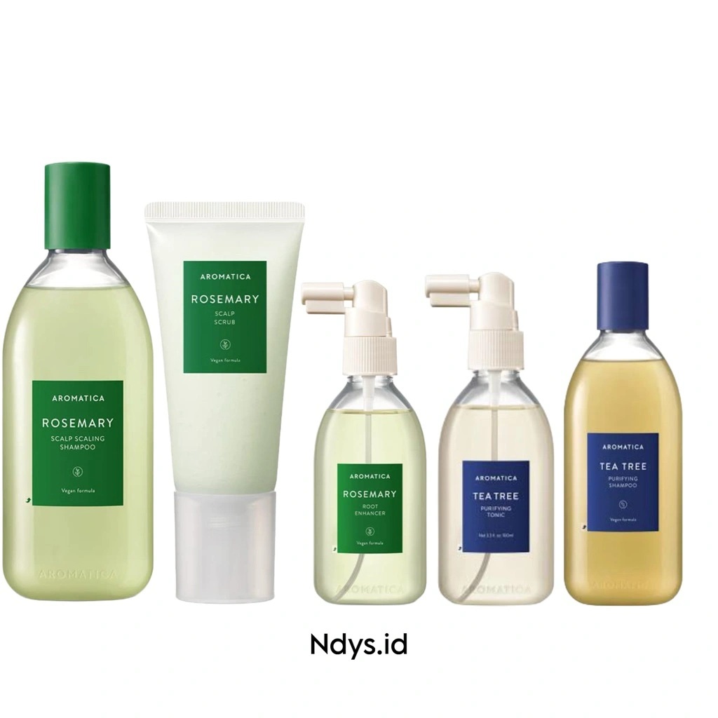 Ready AROMATICA Rosemary Root Enhancer 100ml Scalp  hair tonic / Active v / purifying tea tree tonic / shampoo