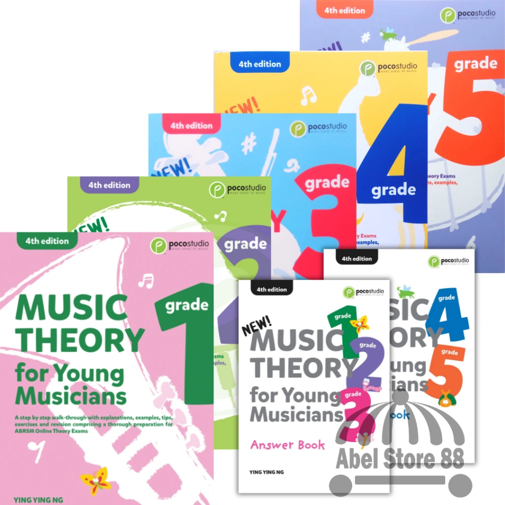 Music Theory for Young Musician Grade 1 / 2 / 3 / 4 / 5 Ying Ying Ng Poco Studio Teori Musik Anak SD
