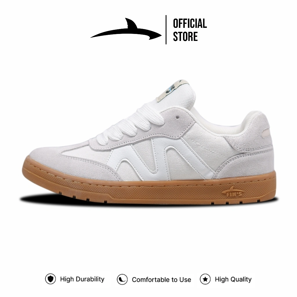 FINS SK8 Series Monster Off White Gum - Sepatu Sneakers Pria Wanita Unisex Casual Original