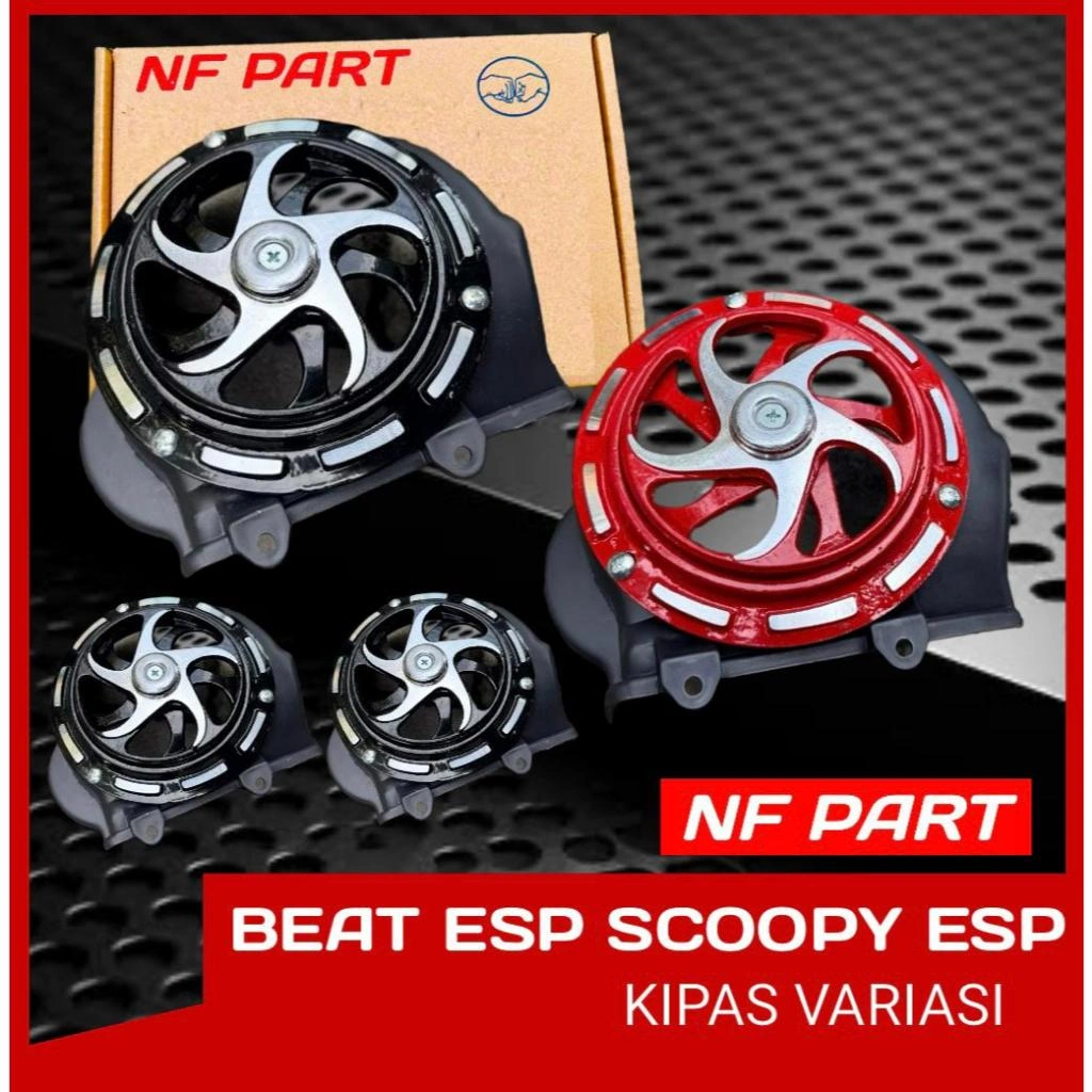 SEPINER BEAT 2016-2019 MERK NF PART kipas sepiner scoopy esp sepiner beat pop variasi sepiner beat custoom aksesoris beat sepiner
