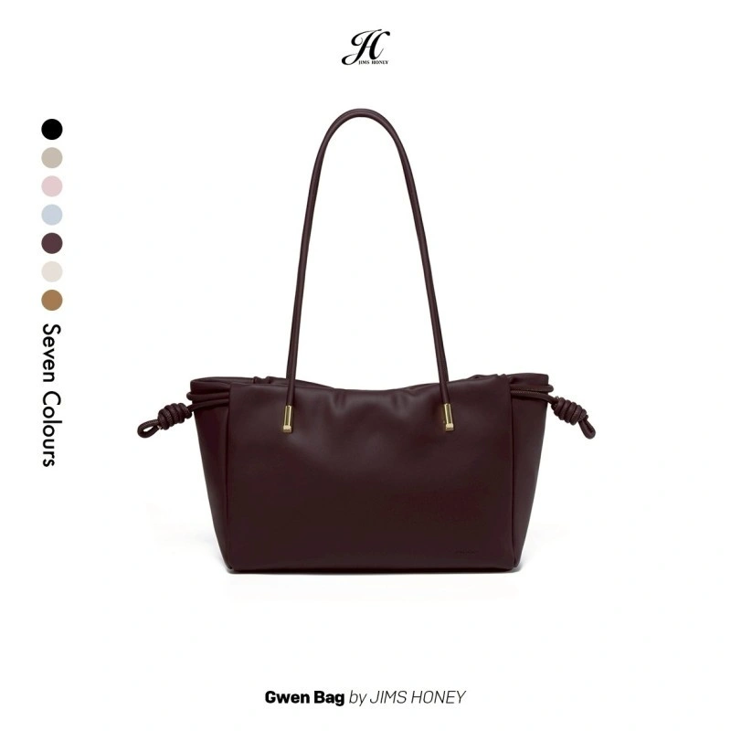 JIMS HONEY Gwen Bag Tas Selempang Wanita Tote Bag local brand Totebag Perempuan Cewek Kulit serut