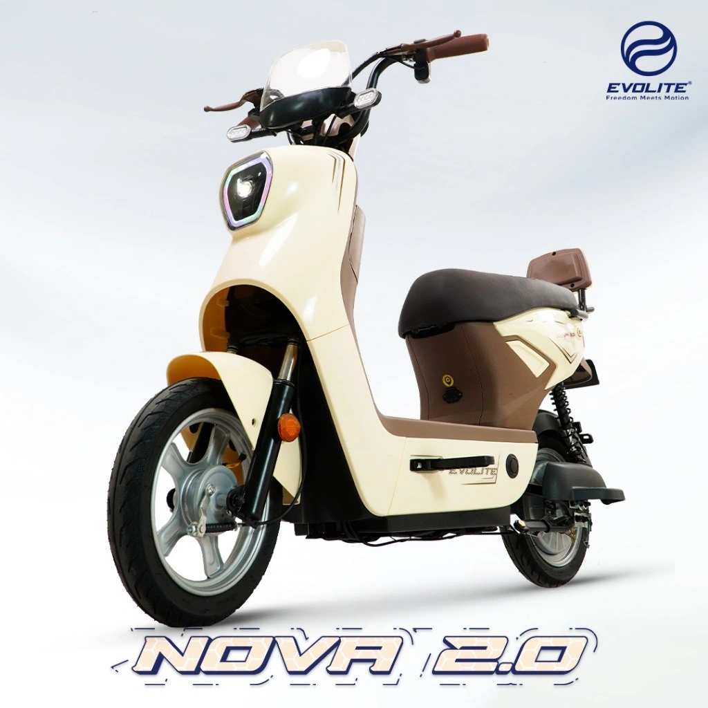 Sepeda Listrik Premium EVOLITE Nova 2.0 – Bergaransi Resmi & Bersertifikat SNI