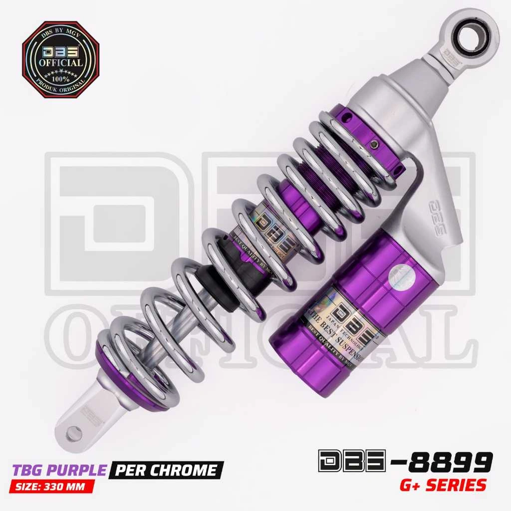 DBS 8899 G+pl Series Shock Belakang Motor Matic Xride Soulgt MioM3 Mio Smile Beat Scoopy Genio Vario Fi Xeon Fazzio Vario 125/150