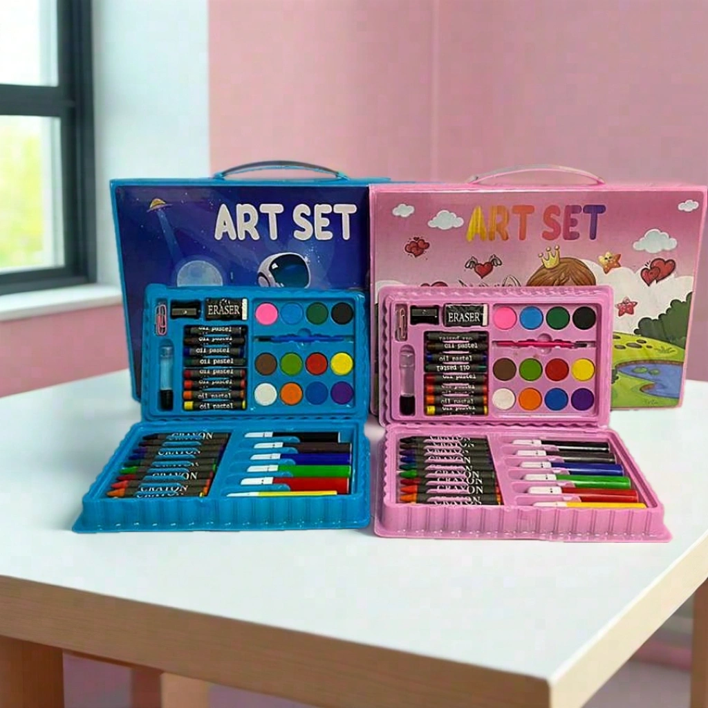 Hangyan Crayon Warna Cat Air Perlengkapan Menggambar Mewarnai Set Art Full Set pc Krayon 150pcs