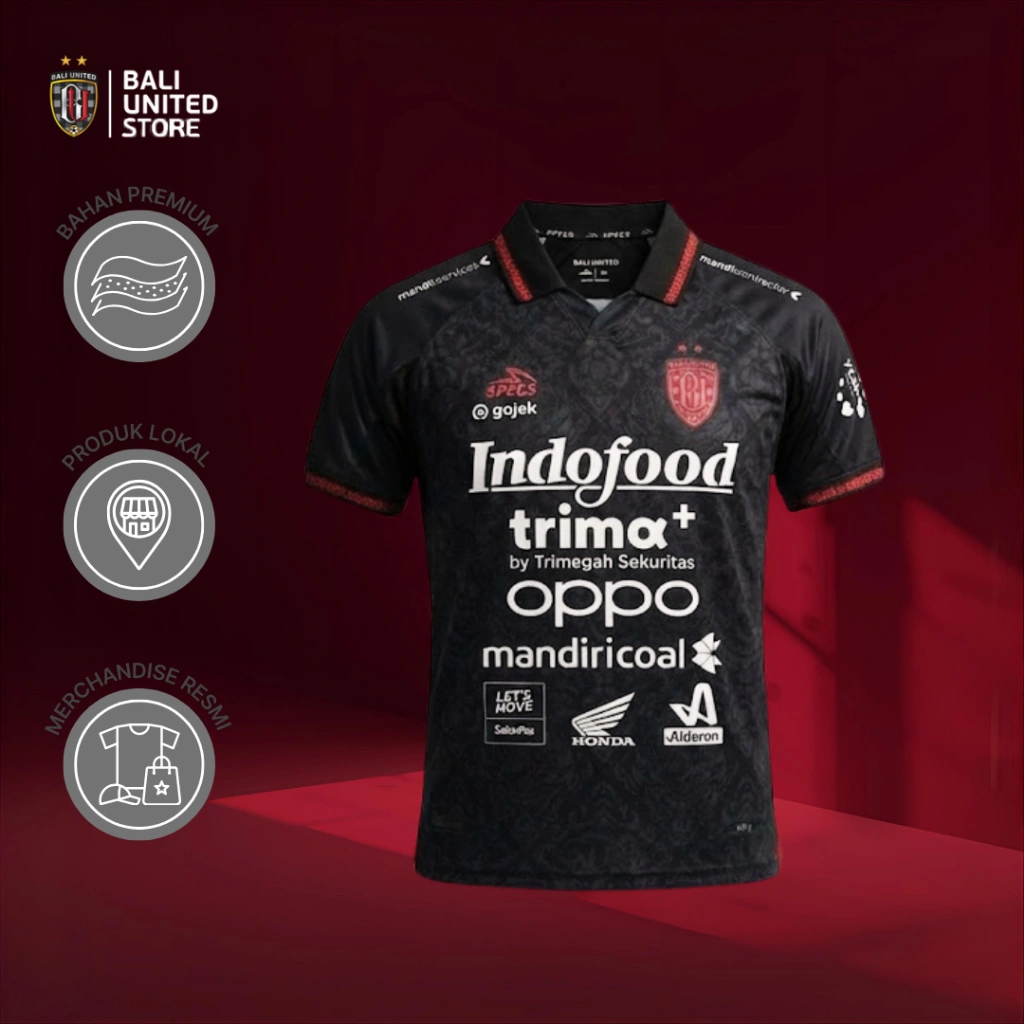 Bali United FC 3RD Jersey Replica Version 2025 - Jersey Replica BUFC Official Original Olahraga Bola