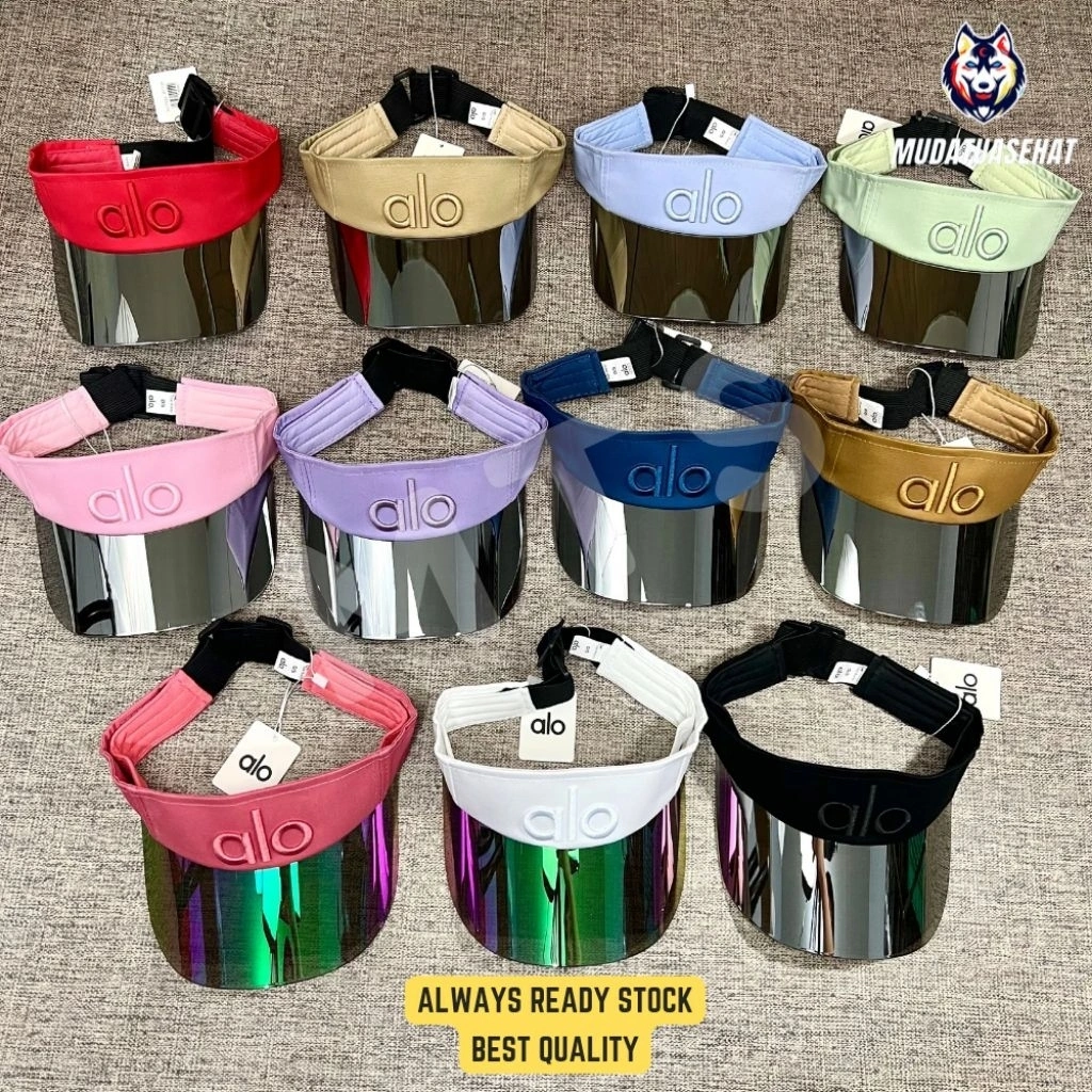 [HIGH QUALITY] Topi Visor AL0 Unisex - Desain Elegan, Perlindungan UV, Lentur dan Awet