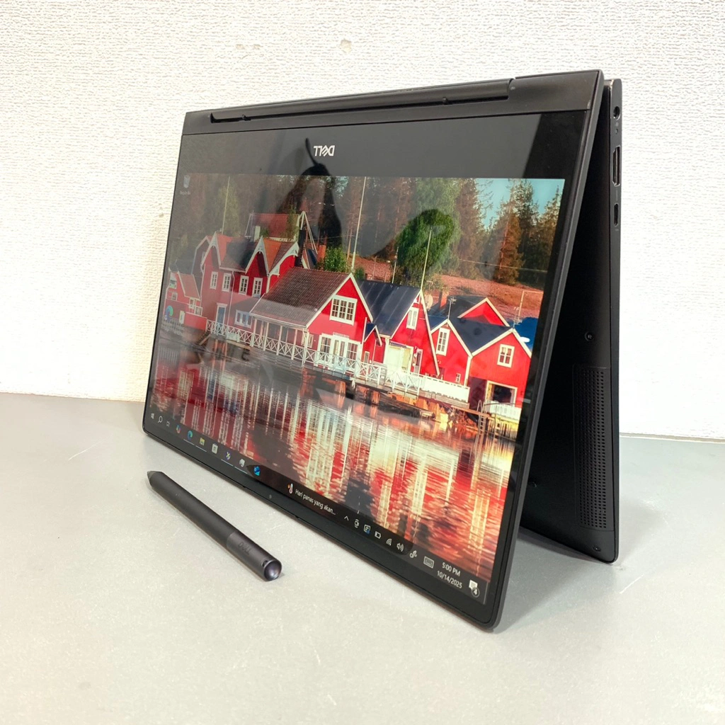Laptop Dell Inspiron 7391 2in1 core i7 gen 10 || RAM 16gb SSD 512gb + Touchscreen  + Stylus pen