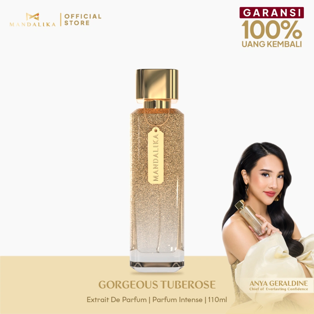 MANDALIKA Perfume - Gorgeous Tuberose 110ml - Parfum Anya Geraldine