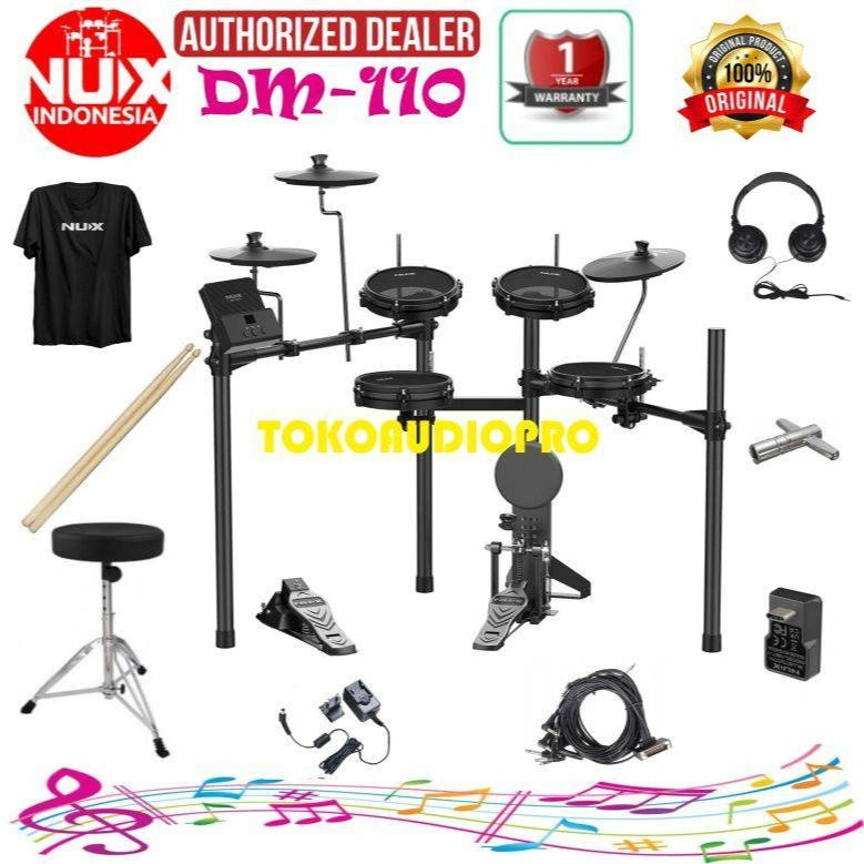 Nux DM110 Elektrik Drum Paket Nux DM-1X Drum Set