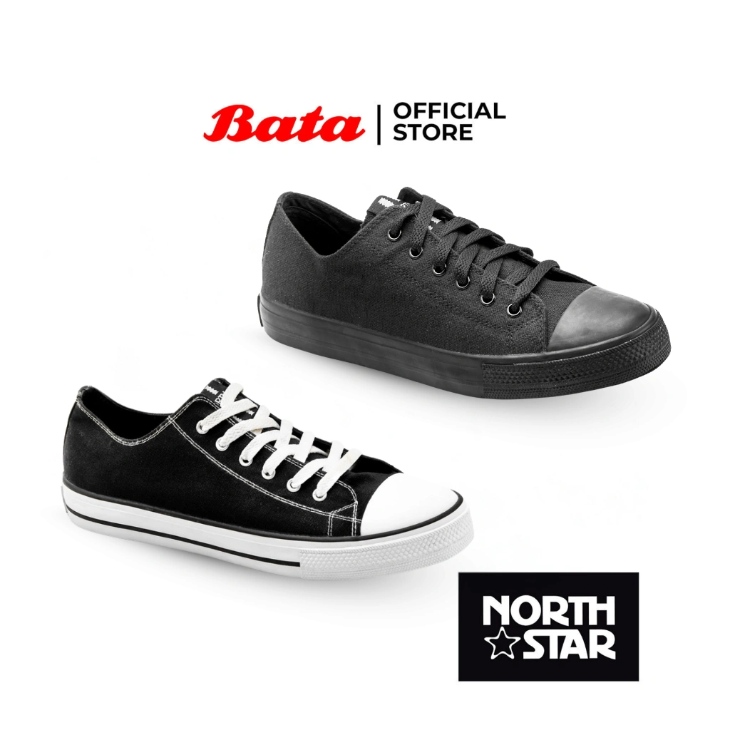 [SneakerFest] NORTH STAR - ROVER LOW-TOP "Anti Bacterial" Sepatu Sneakers Sekolah Kanvas Kasual Pria / Wanita