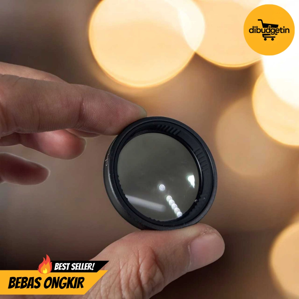 Filter Lensa Kamera Aksi DJI Action 4/5 Pro CPL Polarizer - CAPART CPR-45