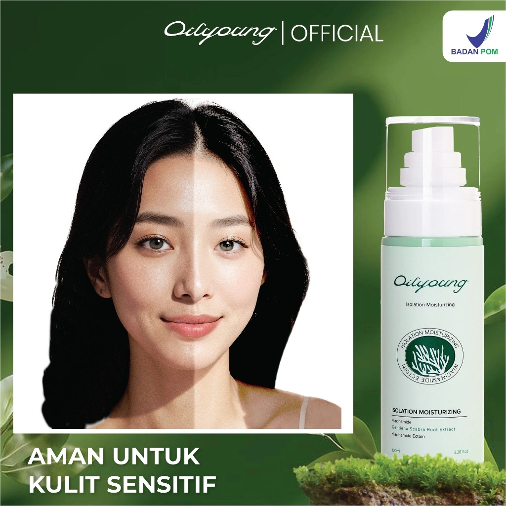 OILYOUNG Isolation Moisturizer Cream handbody lotion spray 100ml brightening skin all perfect, pemutih kulit, pelembab wajah untuk seluruh badan, tangan & kaki, skincare BPOM bahan hyaluronic acid dan niacinamide