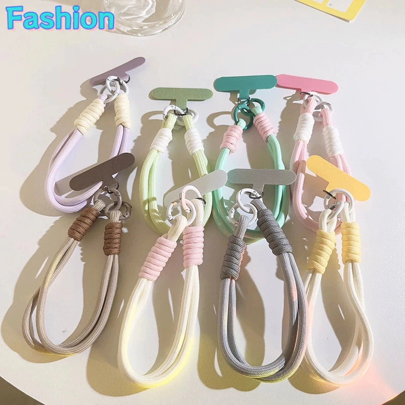 Ins Gantungan Hp Aesthetic Bunga dopamin Tali Hp Korea Liontin Menjalin Cocok Untuk Casing Ponsel Strap Phone Kreatif Anti-fas