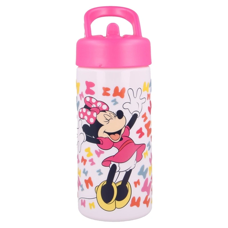 Botol Minum Anak Karakter Original Disney STOR Playground Sipper Bottle 410ml Minnie So Edgy Bows