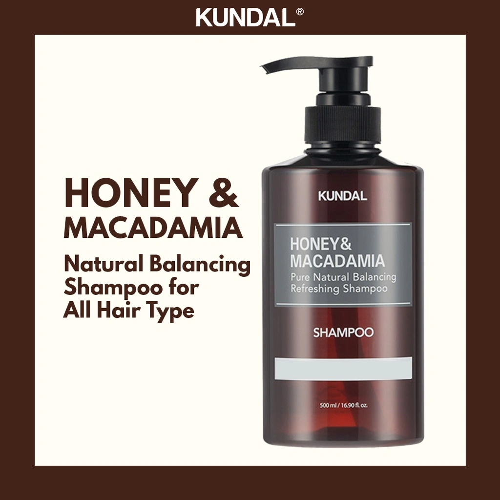 KUNDAL Honey & Macadamia Shampoo - All Variant (Made in Korea)