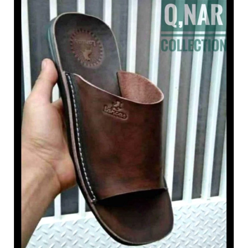 BISA COD!! SANDAL PRIA KULIT ASLI 100% SAMPAI ALASNYA