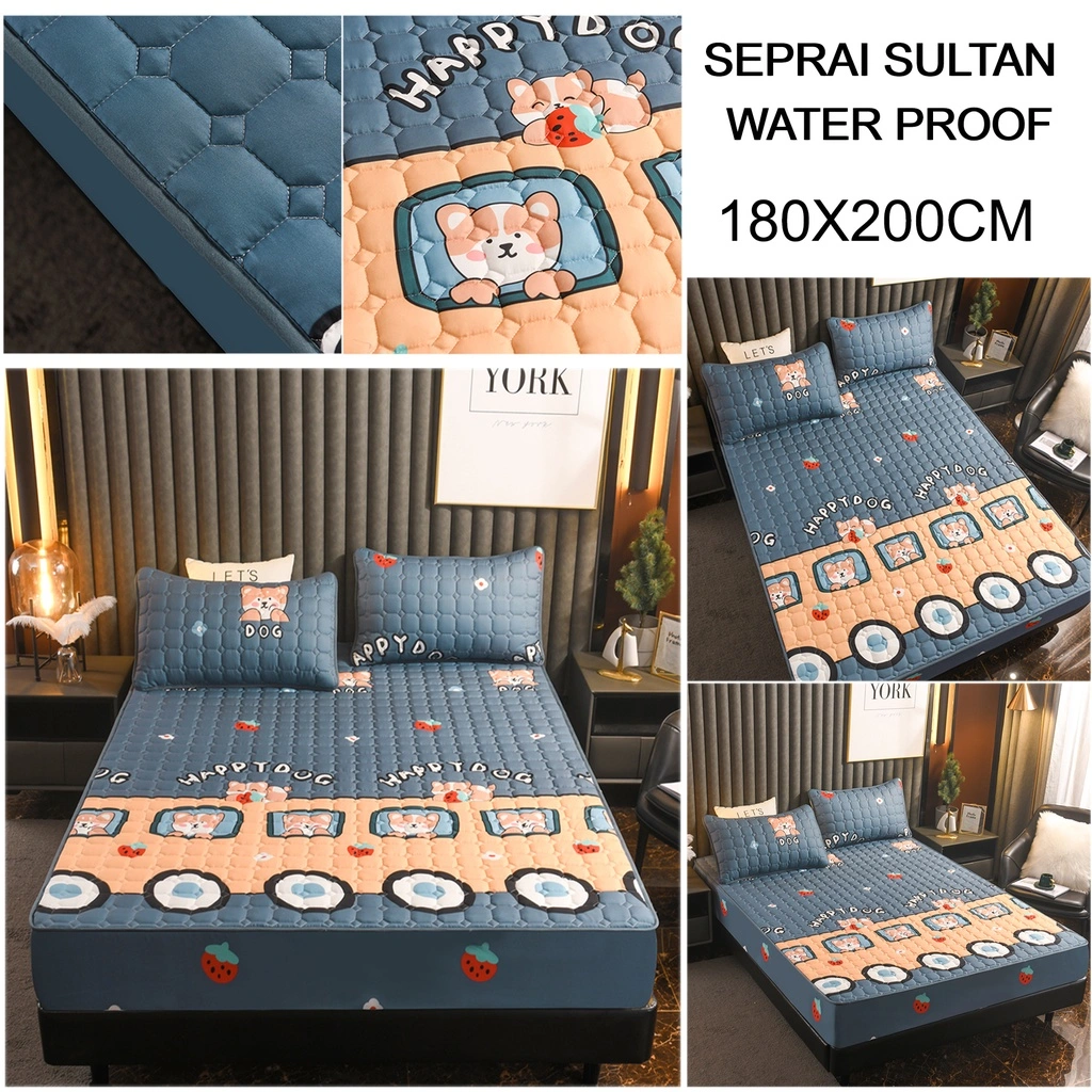 Sprei Waterproof Seprai Sultan Anti Air Import High Quality
