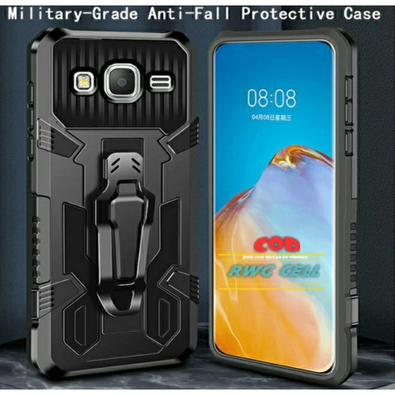 Samsung Galaxy J7 J700 2015 Core J710 2016 J7Core J710F J7 Lama Hard Case Belt Clip Leather Flip Cover Robot Transformer Phantom Soft Case Standing Hardcase Carbon Fiber Rugged Kickstand Silikon Softcase CoverHp Silicon Magnetik Armor i Crystal Casing Hp