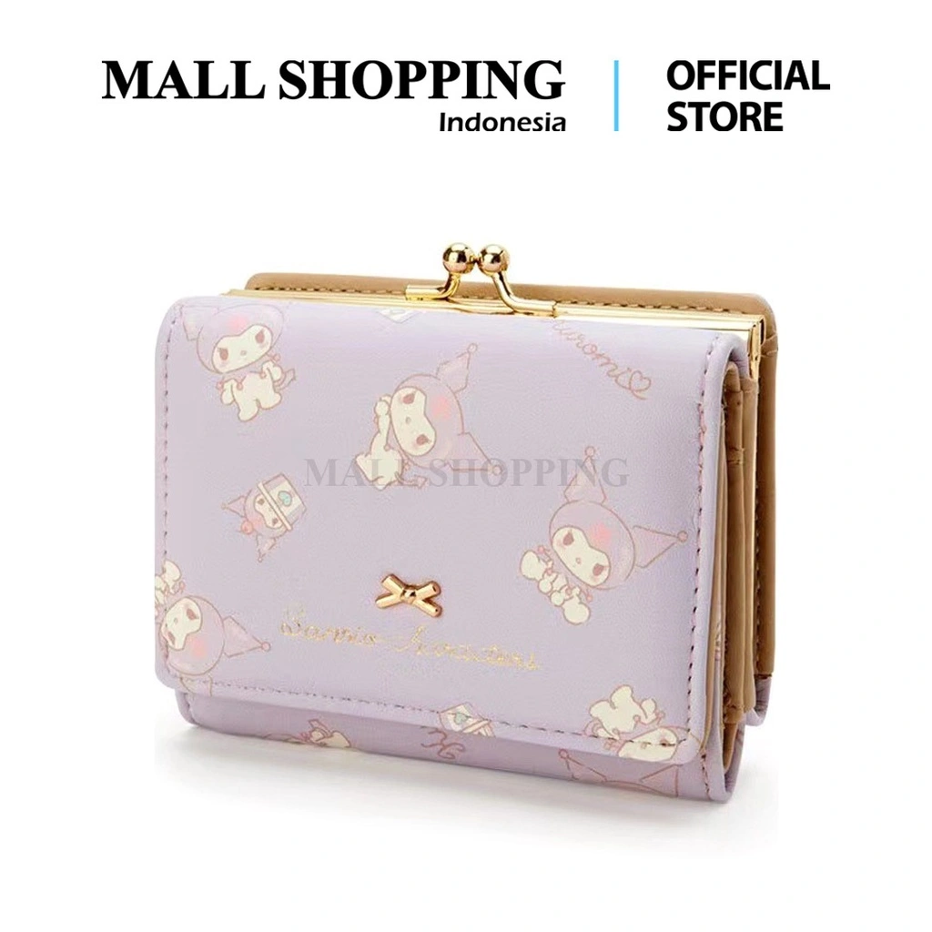 Dompet Lipat / Koin Mini Wanita Dompet Wanita Lipat Motif Animal Cute Fashion Korean MALL SHOPPING
