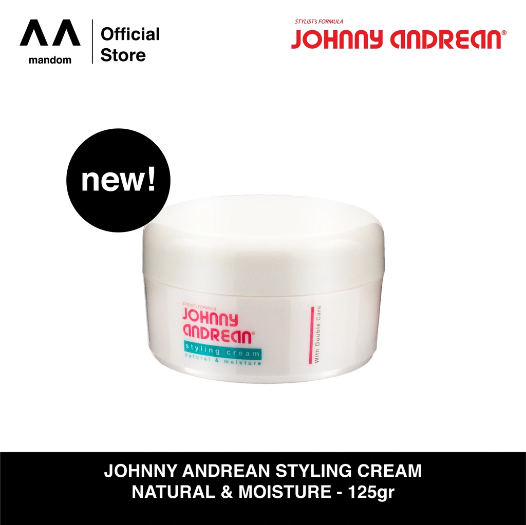 JOHNNY ANDREAN Styling Cream Natural & Moisture 125gr