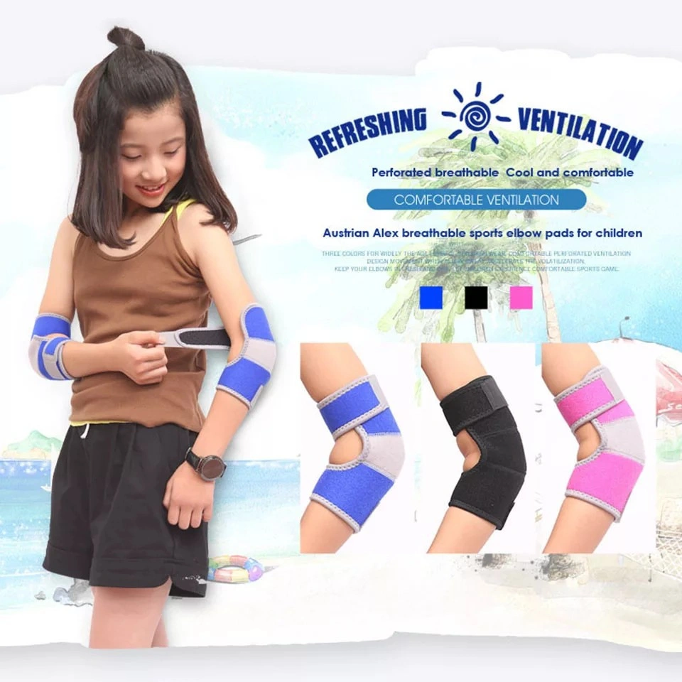 AOLIKES 0241 Elbow Support Pelindung Lengan Siku Anak Elbow Pad Dekker