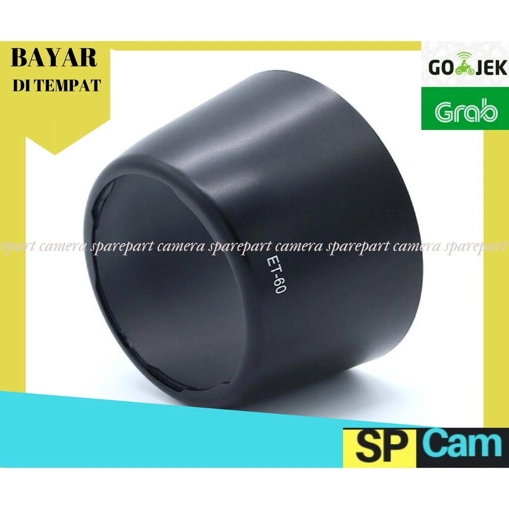 Lens Hood ET-60 Untuk Lensa Canon 18-55mm 55-250mm 75-300mm