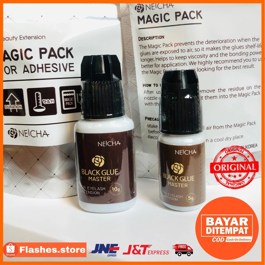 NEICHA Black Glue Master 10g & 5g For eyelash extansion