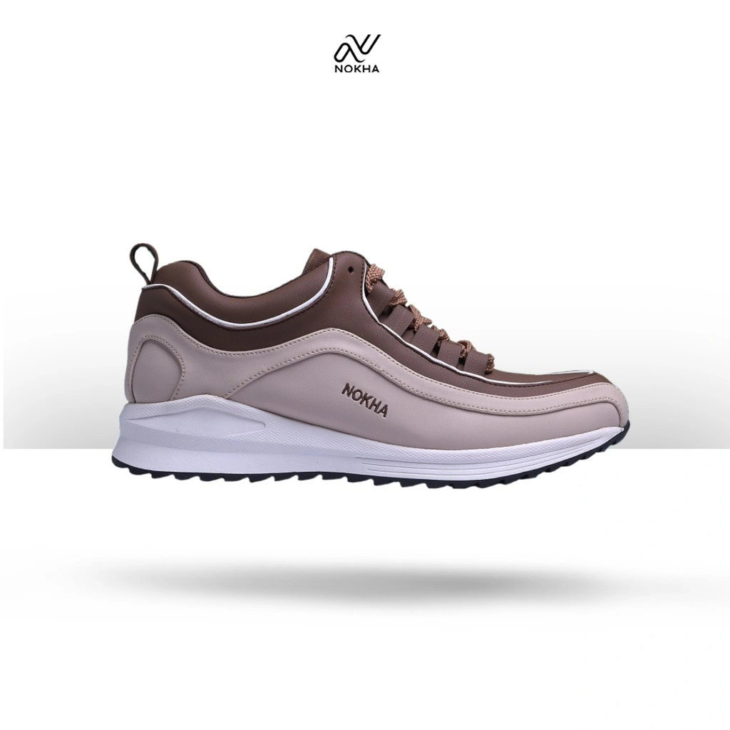 NOKHA Manna Coffee Cream Sneakers Wanita