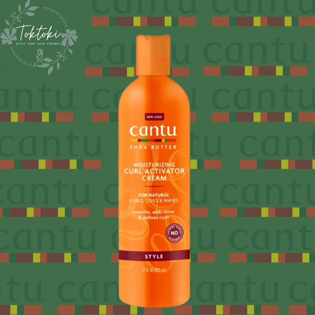 CANTU Moisturizing Curl Activator Cream - Shea Butter (Untuk rambut keriting, ikal dan wavy)
