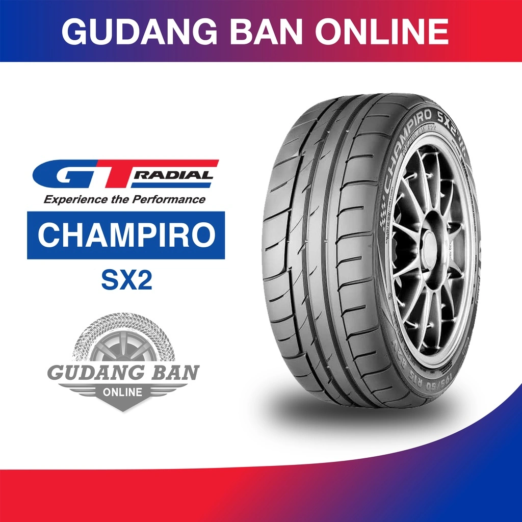 Ban fiesta 195/50 R15 Gajah Tunggal GT Champiro SX2
