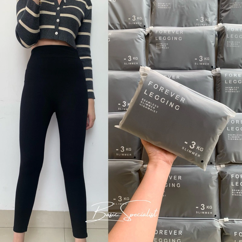 FOREVER LEGGING 3 KG SLIMMER || Legging Premium Stretch Highwaist Anti Jiplak