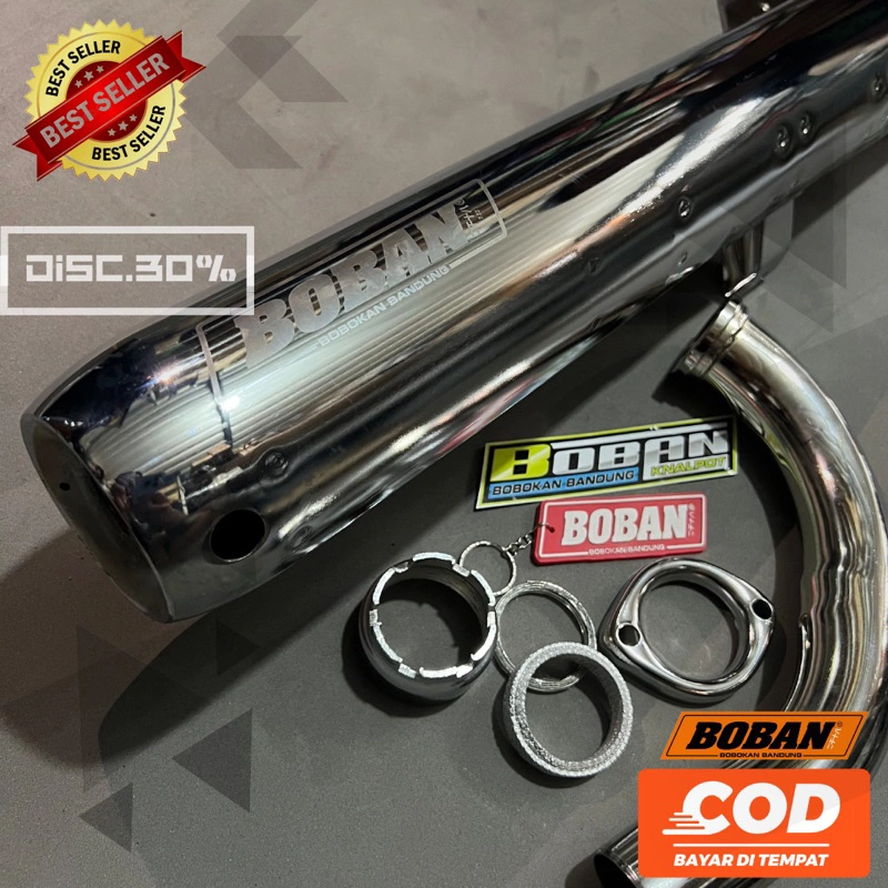 BOBAN FULLSET KNALPOT BOBAN C33 BOBAN NUKLIR BOBAN C39 OLD