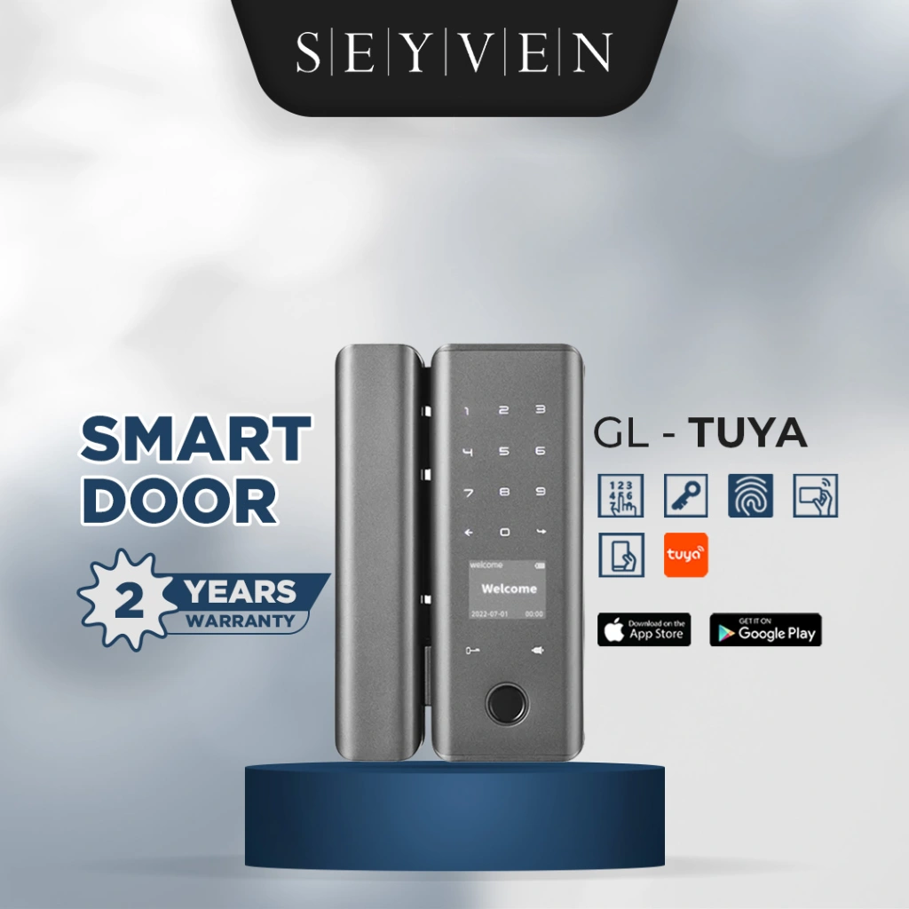 SEYVEN Smart Door Lock Kunci Pintu Digital Lock With App Sliding Door Lock