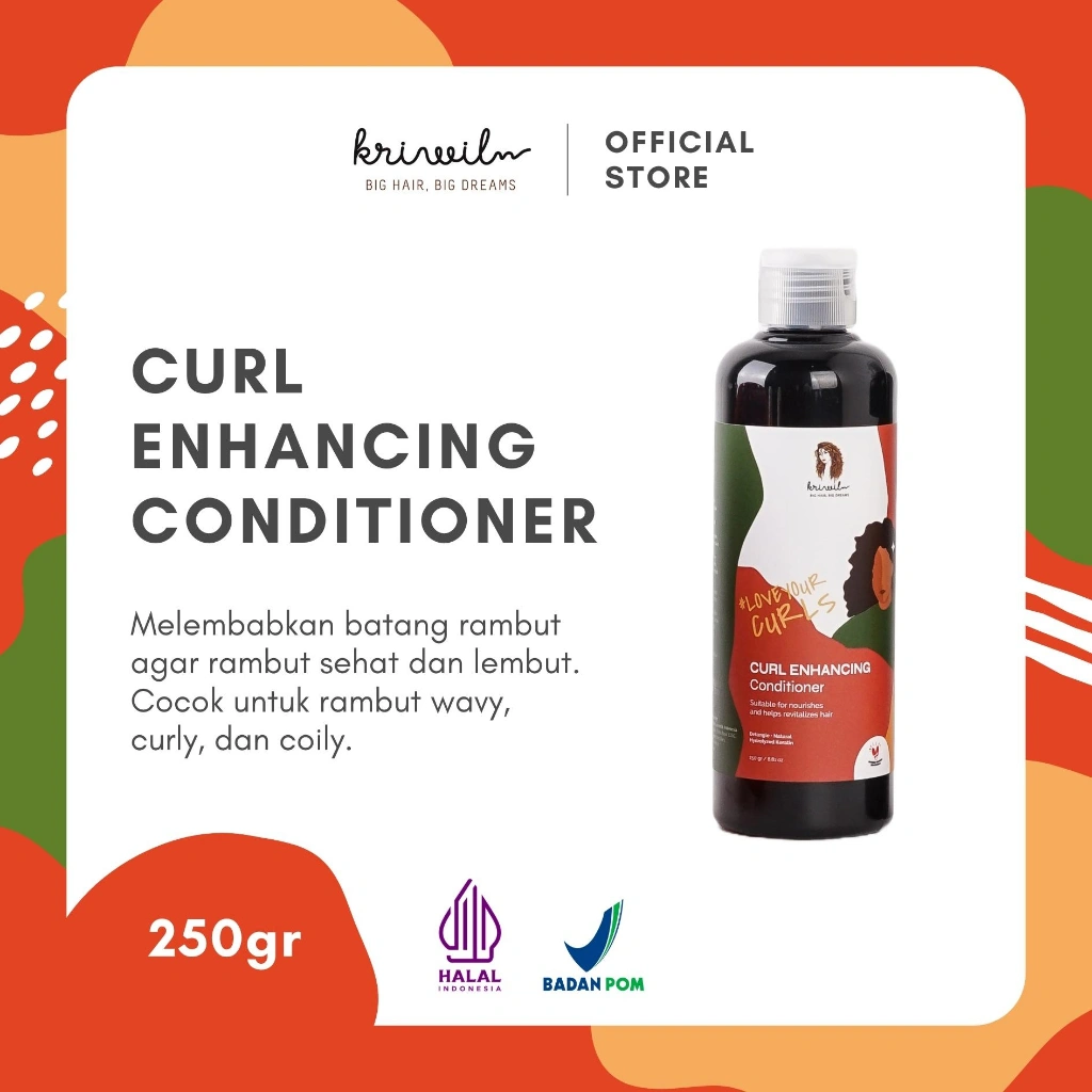 Kriwil Enhancing Conditioner - Melembabkan dan menutrisi rambut