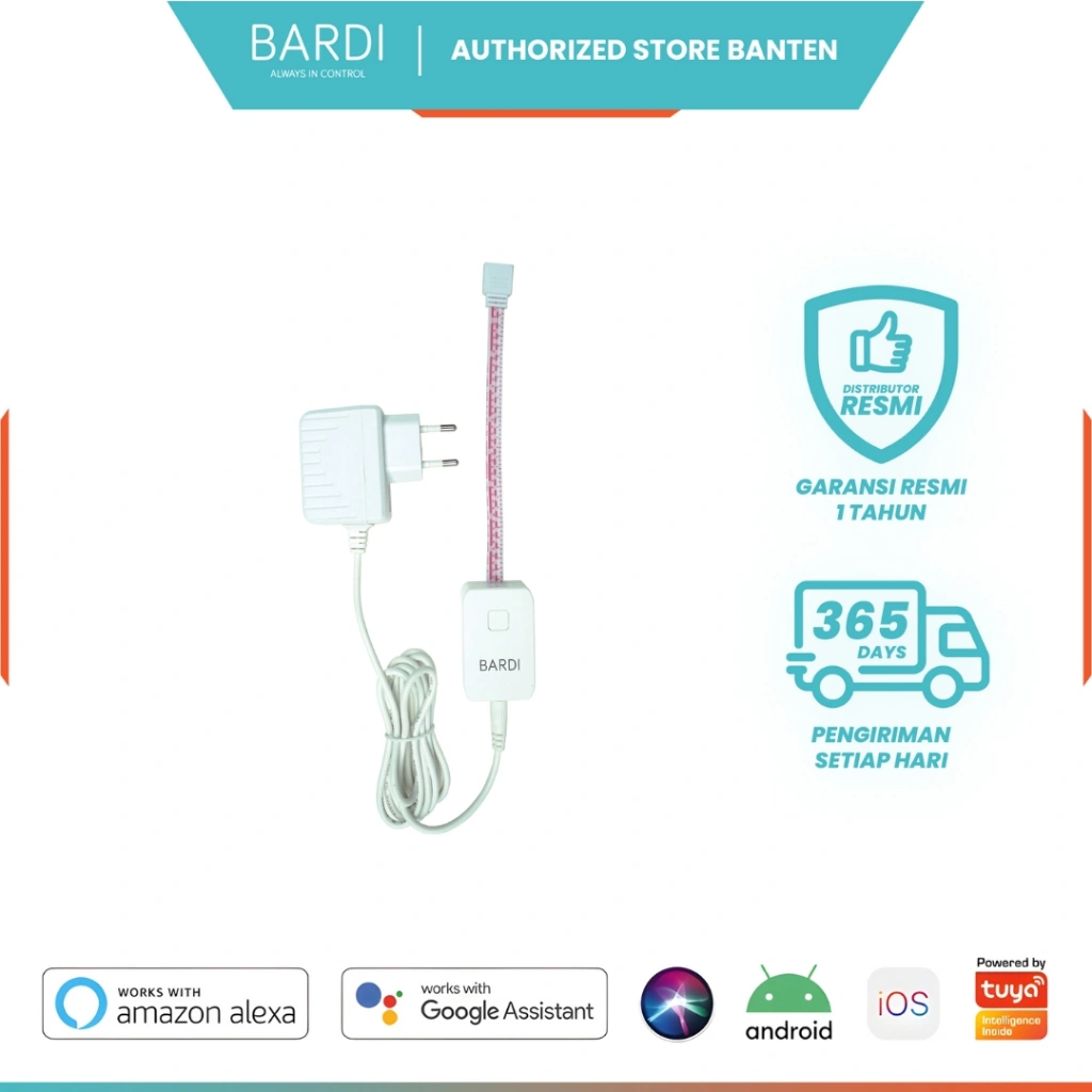 BARDI Smart Adaptor LED Strip 1A 4M WiFi IoT Home Automation