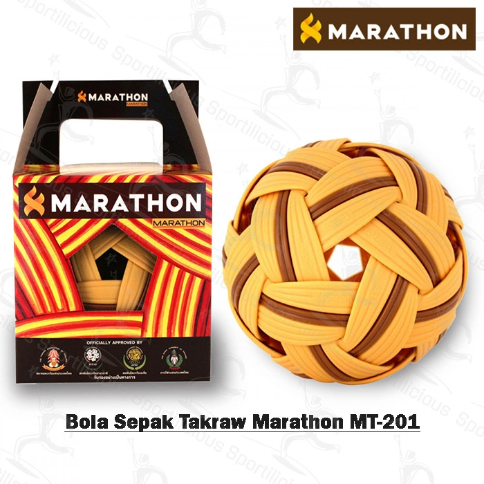 Bola Sepak Takraw MARATHON MT-201 Original Takraw Ball MT 201
