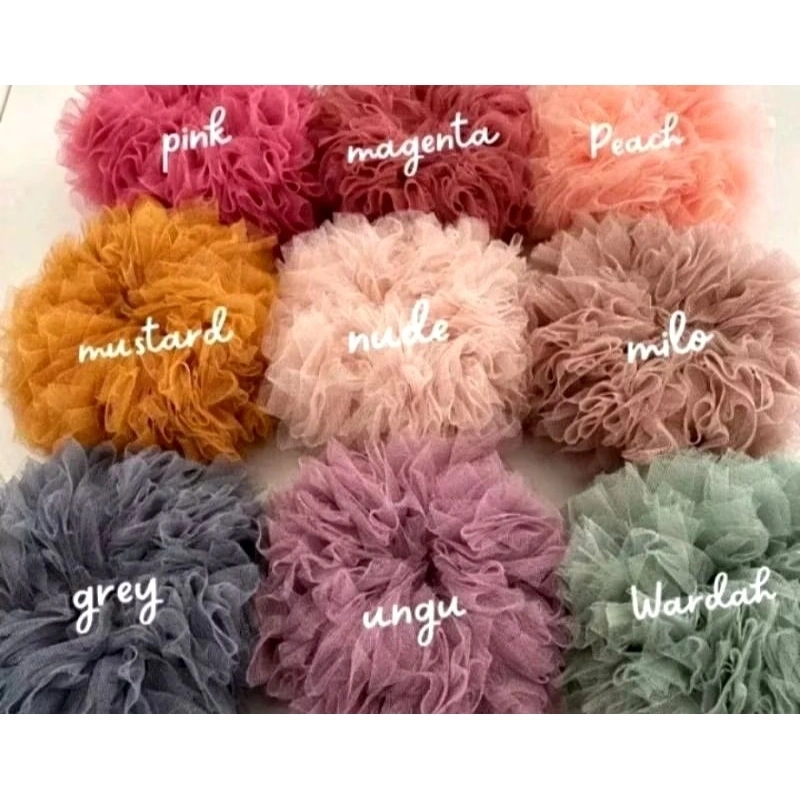 LUSINAN (12PCS) CEPOL TILE HIJAB ANTI PUSING Premium